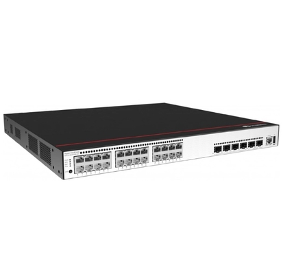 S5735-S24T4XE-V2 24*10/100/1000 Порты Base-T 4*10GE Порты SFP+ 2*12GE Порты стека PoE+ без модуля питания