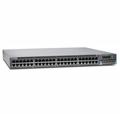 EX4300-24P Juniper EX4300 серии Ethernet коммутаторы EX4300 24 порта 10/100/1000BaseT PoE+ + 715W AC PS