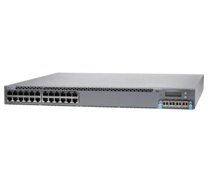 EX4300-24P Juniper EX4300 серии Ethernet коммутаторы EX4300 24 порта 10/100/1000BaseT PoE+ + 715W AC PS