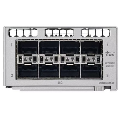 C9300X-NM-8Y Catalyst Серия 9300 Модуль сети Модуль расширения 1 Гб Ethernet 10 Гб/25 Гб Ethernet Sfp X 8