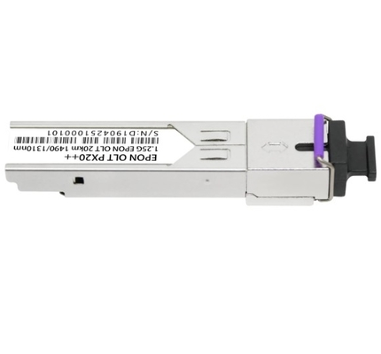 EPON OLT PX20+ 20km Tx 1490nm 1.25G Rx 1310nm 1.25G SFP Форм-фактор SC/UPC Приемник соединителя