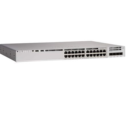 C9200L-24P-4G-A
Catalyst 9200L 24-портный PoE+ коммутатор с 4x 1G подключениями, поддерживающими сетевое преимущество