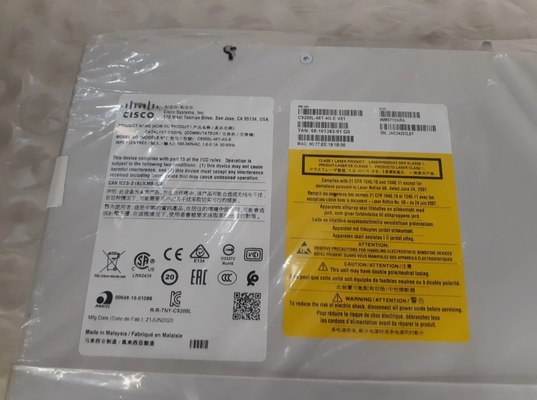 Cisco C9200L-48T-4G-E 48-портовый гигабитный Ethernet-коммутатор с 4 восходящими каналами 1G SFP