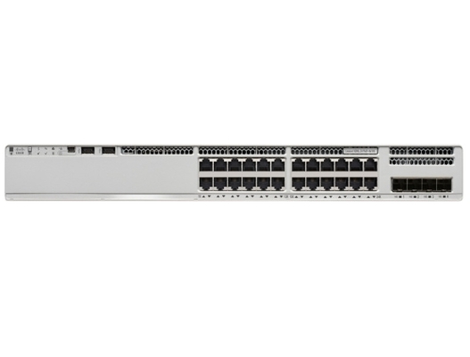 C9200-24T-E Catalyst 9200 24-портный коммутатор данных Сетевые элементы 1RU Фиксированный коммутатор