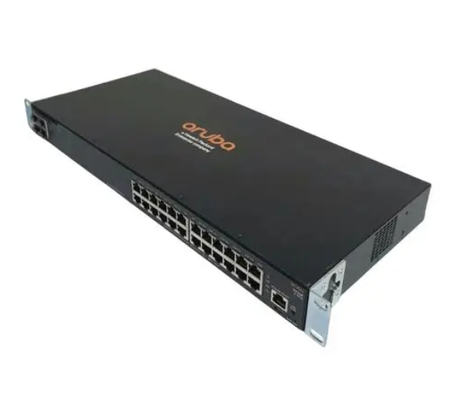 Aruba JL658A 24-портовый SFP+ 4-портовый SFP56 коммутатор уровня 3