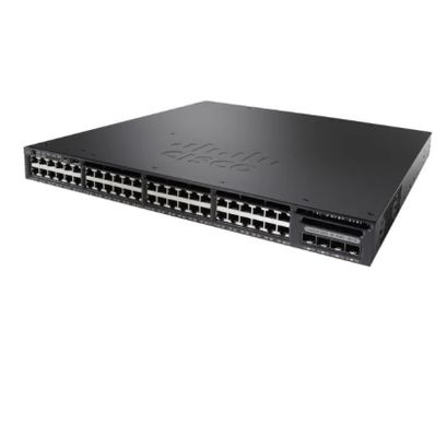 WS-C3650-48FS-S Cisco Catalyst 3650 48 * 10/100/1000 Ethernet порта - Full PoE - 4 x 1G Uplinks - Коммутация уровня 3 - IP Base - управляемый