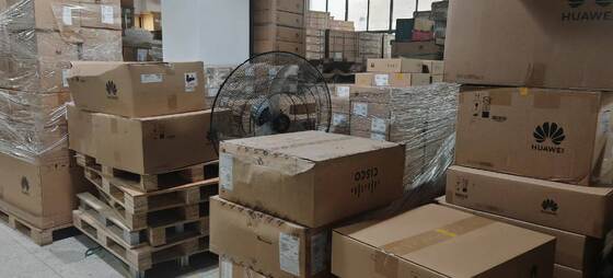 CE5855F-48T4S2Q, коммутатор Huawei CE5800, 48x10GE RJ45/4x10GE SFP+/2 блока питания переменного тока/4 блока вентиляторов