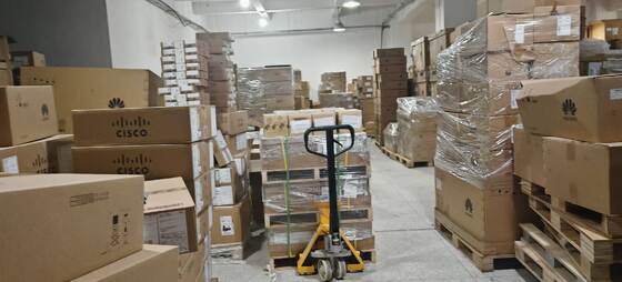 CE8851-32CQ8DQ-K, коммутатор Huawei CE8851, вентилятор 32x100GE QSFP28/8x400GE QSFPDD/без блока питания