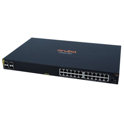 JL678A, коммутатор Aruba 6100, 24xGE RJ45/4xSFP+