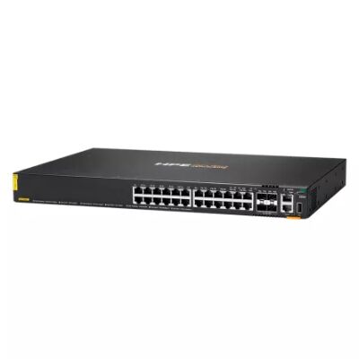 JL725B, коммутатор HPE Aruba 6200F, 24 порта Gigabit/4 порта SFP+/370 Вт PoE