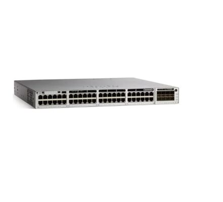 C9300-48P-E, коммутатор Cisco Catalyst 9300, 48x1G PoE+/модульные восходящие каналы/Network Essentials