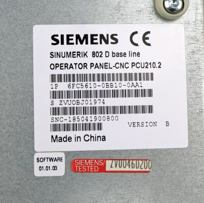 Siemens 6FC5610-0BB10-0AA1 SINUMERIK 802D Модуль управления ЧПУ