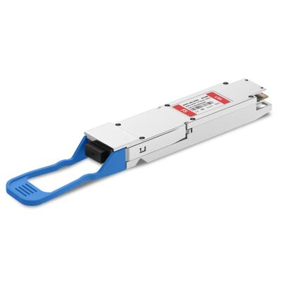 TS-OP-314H-10C/400G OSFP LR4 Fined Top Optical Transceiver с длиной волны 1310 нм и 10 км передачи для сетей высокой плотности
