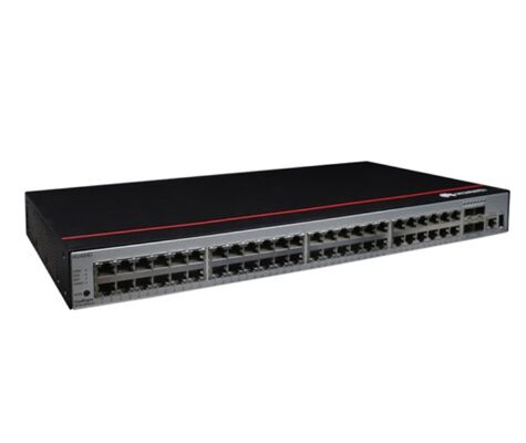 Huawei CloudEngine S5735-L48T4X-A1 Gigabit Ethernet Switch с 48*10/100/1000BASE-T портами и 4*GE SFP портами переменного тока