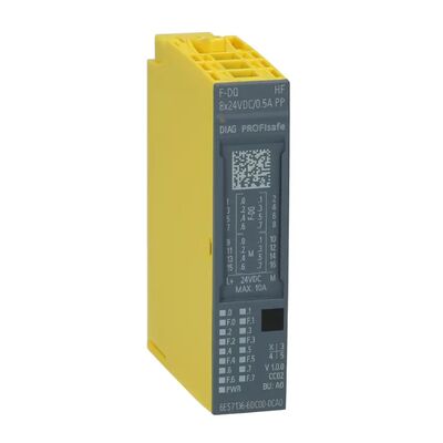 Siemens 6ES7136-6DC00-0CA0 ET200SP F-DQ 8x24VDC Модуль цифрового вывода безопасности