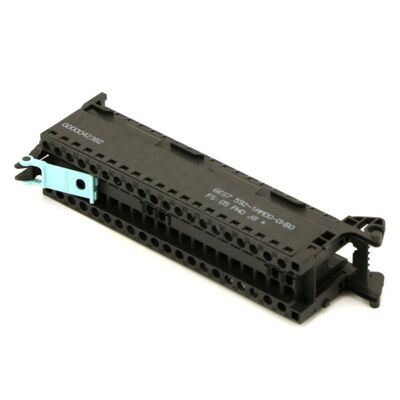 Siemens 6ES7592-1AM00-0XB0 SIMATIC S7-1500 Передний разъединитель с 40-прицепным винтовым терминалом для ширины модуля 35 мм и 4 потенциальных моста
