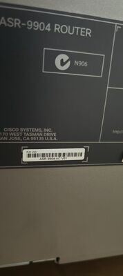 Маршрутизатор Cisco ASR-9904 с конфигурацией 2x10G/IG Service Edge Line Card (BRAS)