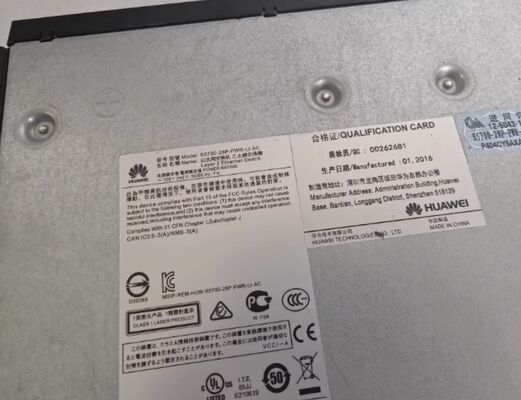 S5700-28P-LI-24S-BAT, коммутатор Huawei S5700, слот для батареи 28xGig SFP/4x10/100/1000 или SFP/1