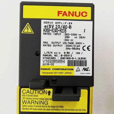 Сервоусилитель FANUC A06B-6240-H206, двухосный AiSV 20/40-B, оригинал