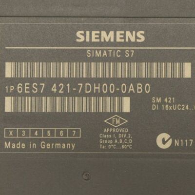 Siemens 6ES7421-7DH00-0AB0 SIMATIC S7-400 SM 421 Модуль цифрового ввода