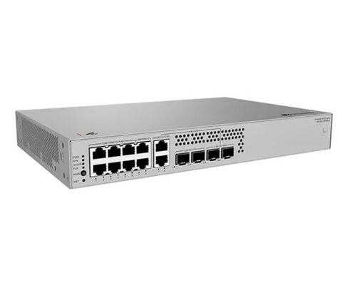 S310S-8P4X 8-портовый гигабитный PoE+ коммутатор, 4×10G SFP+ Uplink, 240W PoE, управляемый