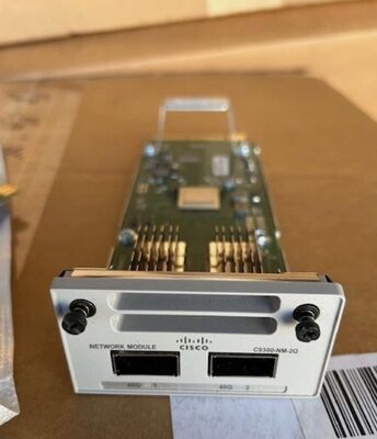 Сетевой модуль C9300-NM-2Q 40GE, модуль расширения высокой скорости с 2 портами QSFP+ для коммутаторов серии Catalyst 9300