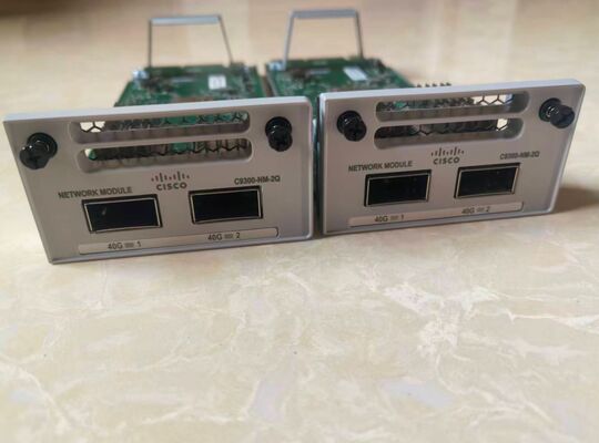 Сетевой модуль C9300-NM-2Q 40GE, модуль расширения высокой скорости с 2 портами QSFP+ для коммутаторов серии Catalyst 9300
