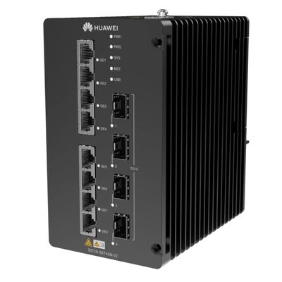 Huawei CloudEngine S5735I-S8T4XN-V2 Промышленный слой 3 переключатель∙ 8×GE RJ45 + 4×10GE SFP+ DIN-Rail Managed Ethernet Switch