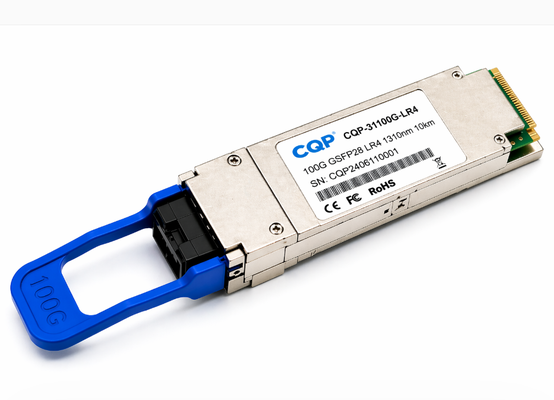 CQP-31100G-LR4 100G QSFP28 LR4 Оптический трансивер | 10 км SMF LC Модуль | Оптическое трансиверное решение
