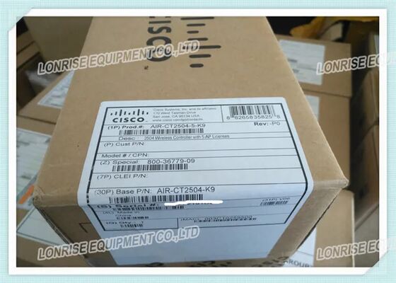 AIR-CT2504-50-K9, беспроводной контроллер Cisco 2500, 50 лицензий AP/4 порта GE/радиочастотное управление