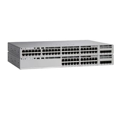 C9200L-24T-4X-A, коммутатор Cisco Catalyst 9200L, 24x GE, 4x восходящих канала 10GE, Network Advantage