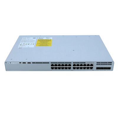 C9200L-24T-4X-A, коммутатор Cisco Catalyst 9200L, 24x GE, 4x восходящих канала 10GE, Network Advantage