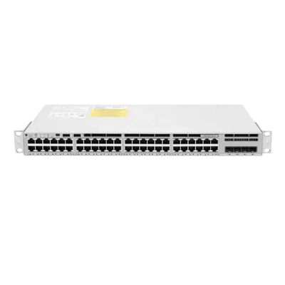 C9200L-48T-4X-A, коммутатор Cisco Catalyst 9200L, восходящий канал 48xGE/4x10GE/Net Adv