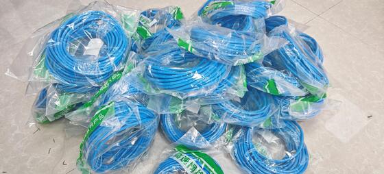 FTP CAT5E Shielded Network Cable, 15m, 250MHz, with Gold-Plated RJ45 Plugs