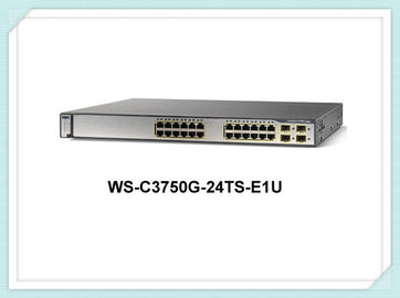 Cisco Switch 3750g серии WS-C3750G-24TS-E1U 24 порта Гигабитный сетевой коммутатор WS-C3750G-24TS-E1U