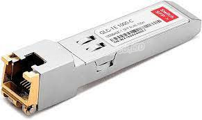 GLC - TE 1000BASE - T SFP Transceiver Module поддерживает до 100 м длины соединения по медным соединениям через разъединитель RJ-45
