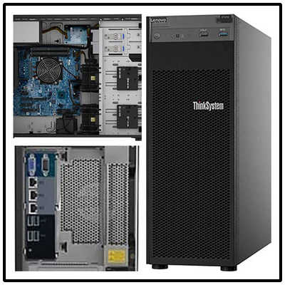 Сервер ThinkSystem ST250 V2 – сервер башни гарантии 3yr включая C.P.U. Intel Xeon 3.3GHz