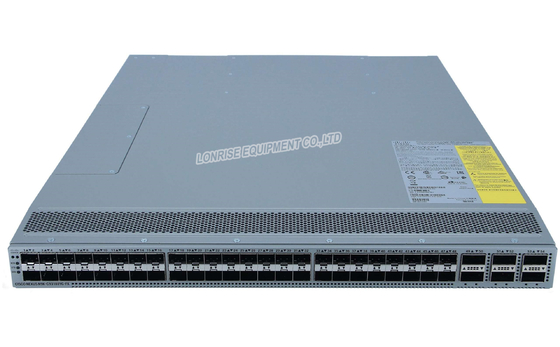 Новая первоначальная цепь 9300 Cisco N9K-C93180YC-FX с 48-Port 10/25G SFP+ 6-Port 100G - WS - переключатель PWR PE