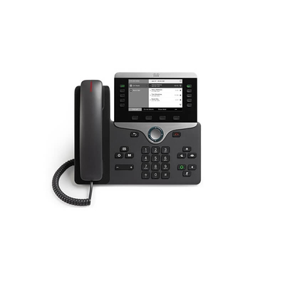 Телефон связи парка речевого вызова локальных сетей телефона 10/100/1000 IP CP-8811-K9 Cisco