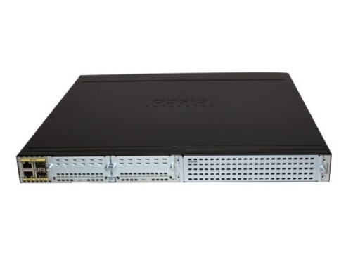 ISR4331-VSEC/K9 Cisco ISR 4331 Bundle с UC & Se 3 порта WAN/LAN 2 порта SFP многоядерный процессор 1 слот сервисного модуля