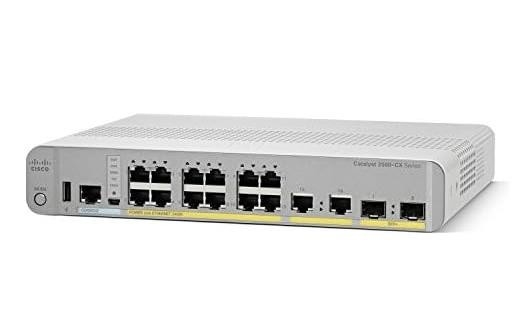 WS-C3560CX-12TC-S Catalyst 3560-CX 12-портный компактный переключатель слой 3 - 12 X 10/100/1000 Ethernet порты 2 SFP&2GE Uplinks-