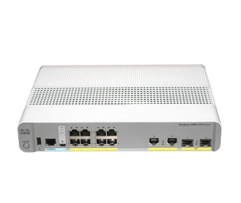 WS-C3560CX-8TC-S 8-портный компактный коммутатор слой 3 - 8 X 10/100/1000 Ethernet порты 2 SFP&2GE Uplinks- База данных IP
