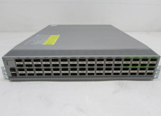N9K-C9364C Nexus 9000 серии C9364C 64xQSFP28 Порты 100GBase-X + 2xSFP+ Порты Layer3 Управляемый 2U Гигабитный Ethernet Switch