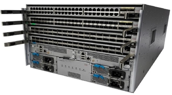 N9K-C9504 Cisco Nexus 9504 Шасси-бандел -Switch - Managed-Rack-Mountable - с Cisco Nexus 9500 Supervisor
