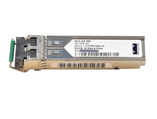 GLC-ZX-SM DOM Duplex LC Cisco SFP Transceiver Module совместим с 1000BASE-ZX SFP 1550nm 80km