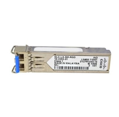 GLC-LX-SM-RGD совместимый с TAA 1000Base-LX SFP приемник (SMF 1310nm 10km DOM Rugged LC)