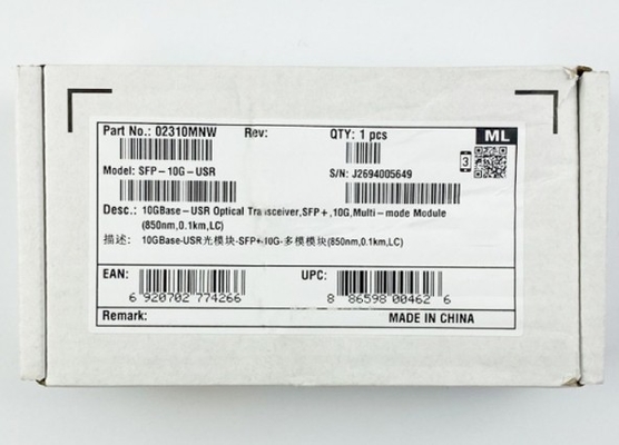 SFP-10G-USR Huawei Optical Transceiver SFP-10G-USR Optical Transceiver SFP+ 10G Многорежимный модуль ((850nm 0.1km LC