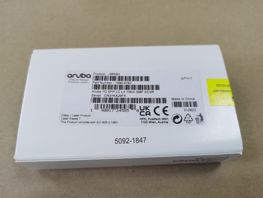 J4859D Аруба 1G SFP Аруба Передатчики Аруба 1G SFP LC LX 10km SMF Передатчики