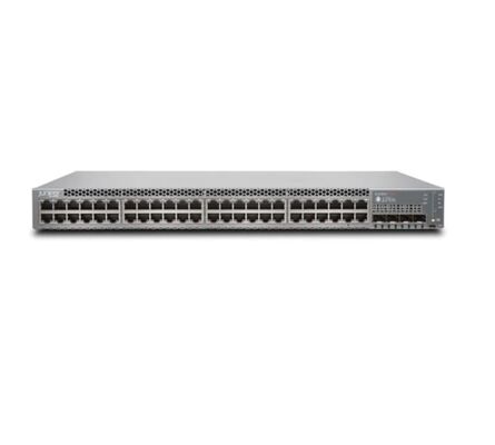 Juniper EX2300-48P 48-портный PoE+ гигабитный коммутатор, 4×10G SFP+ Uplink, 176Gbps, 130Mpps, 1RU управляемый