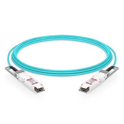 Кабель 800G OSFP/QSFP DD AOC, 850 нм, OM3/OM4, 1–50 м, с возможностью горячей замены, малое энергопотребление, межсетевое соединение для центров обработки данных